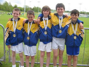County Longford Winning Boys Cross Country Team 2013