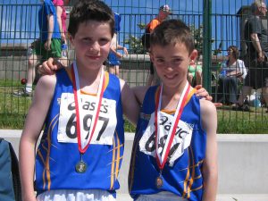  Brendan Finane & Adam Reilly Under 11 Boys Turbo Javelin Gold Medalist Pair