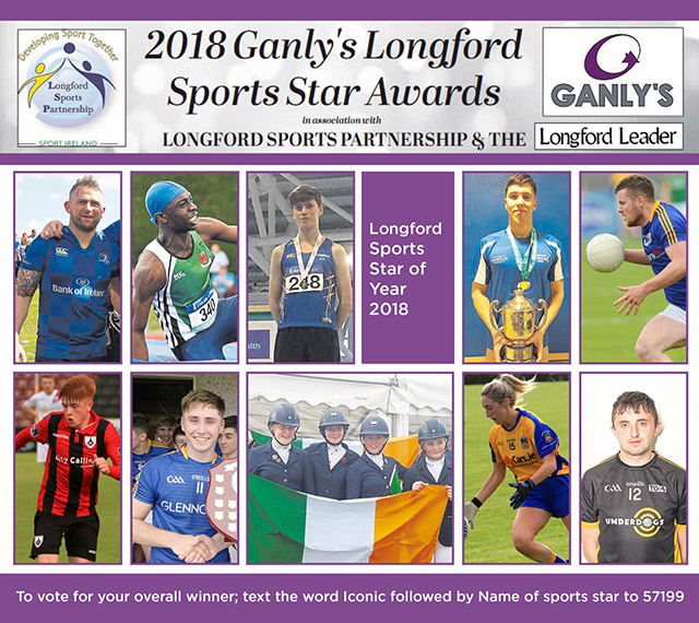 Ganly’s Longford Sports Star Awards 2018
