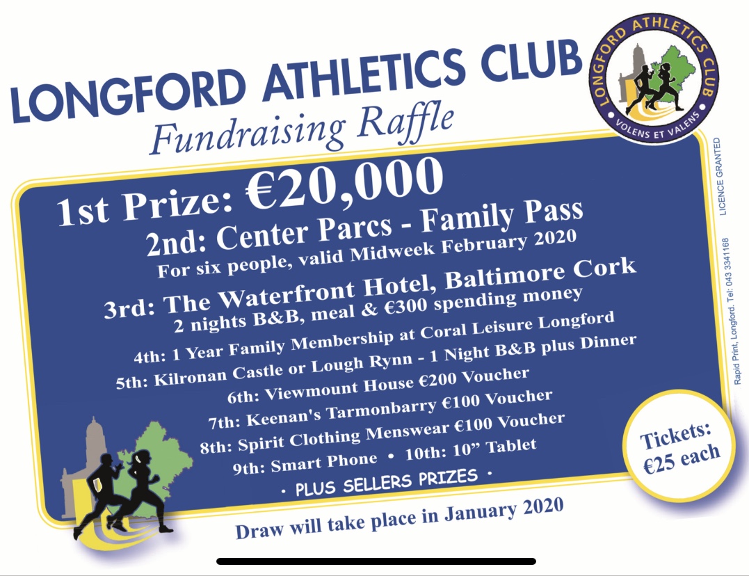 Longford Athletics Club Fundraising Launch night