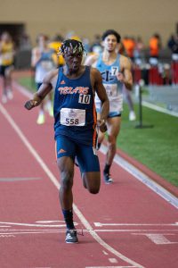 Nelvin competing in Kansas