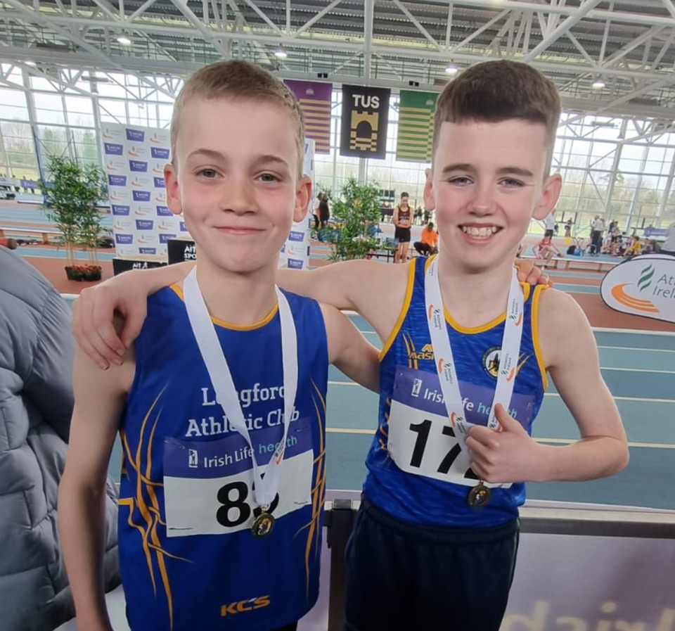 Success at the Irish Life Health National Juvenile Indoor Championships