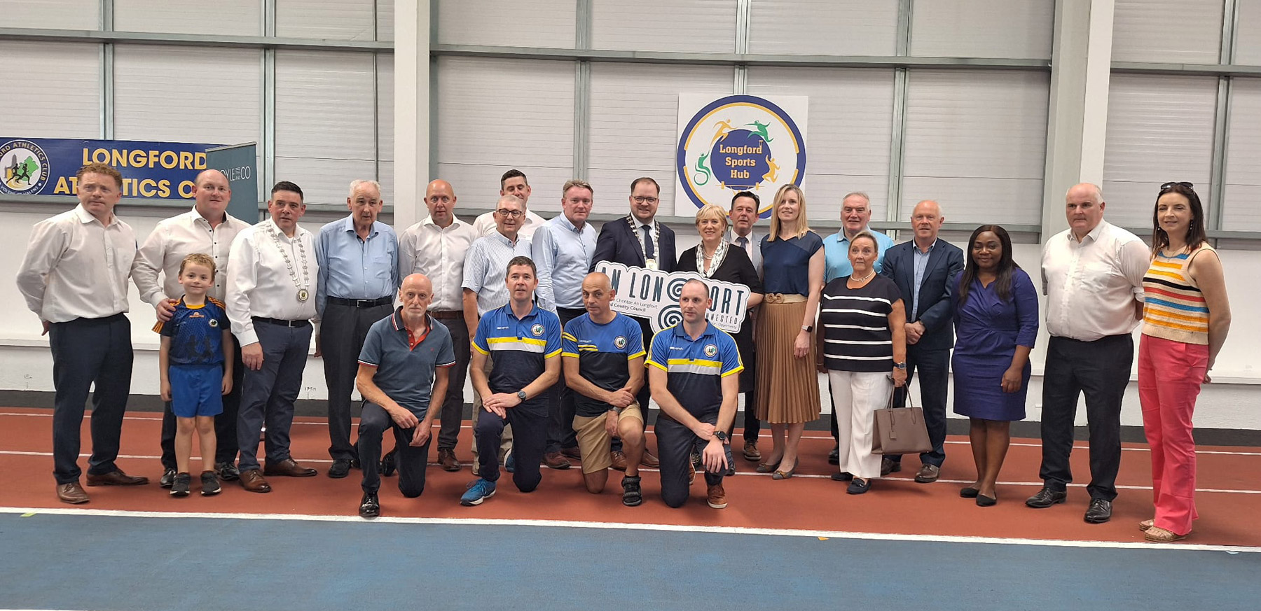 Opening of the Longford Athletics Centre